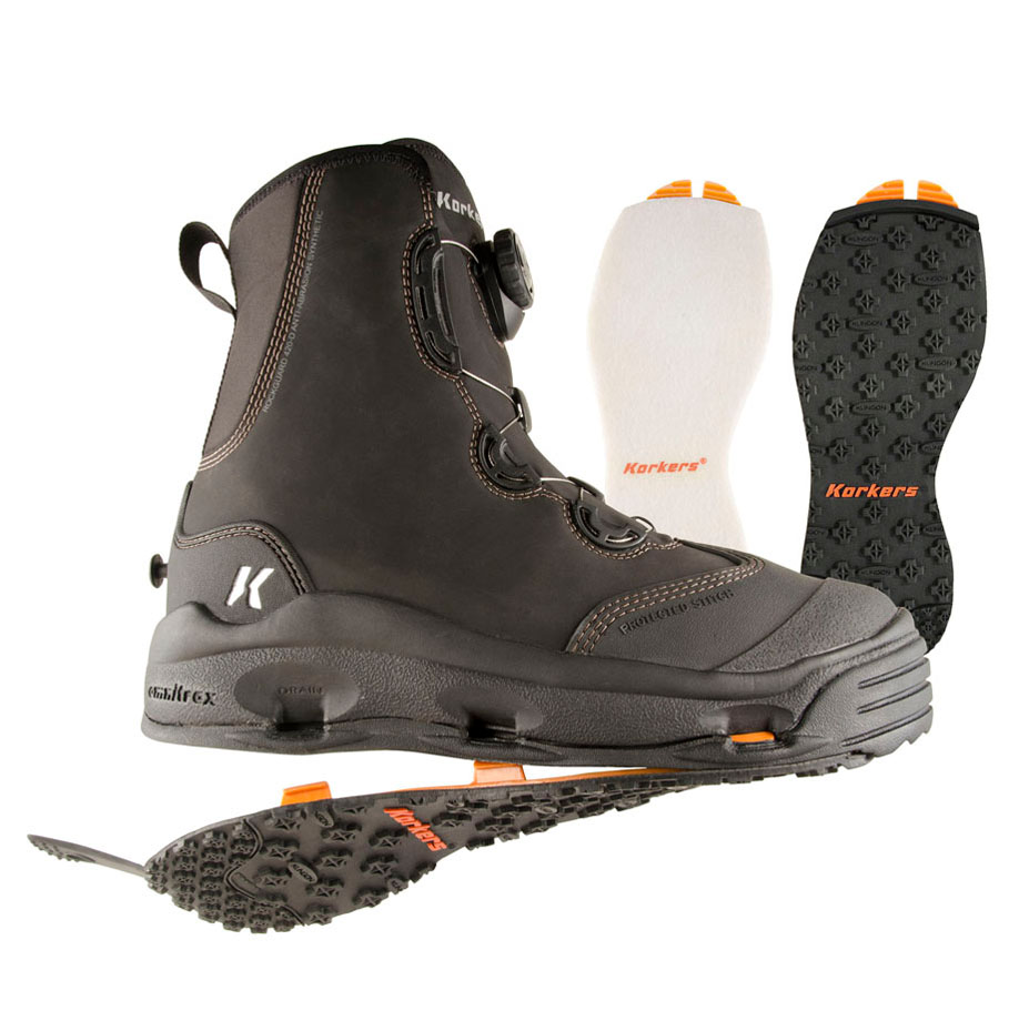 Korkers Devils Canyon Wading Boot - Felt and Kling On